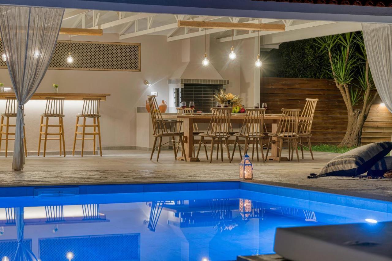 Aigli Villa Áyios Kírikos Exterior foto